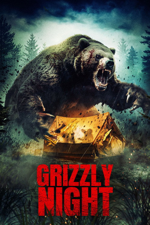 Grizzly Night - Affiche