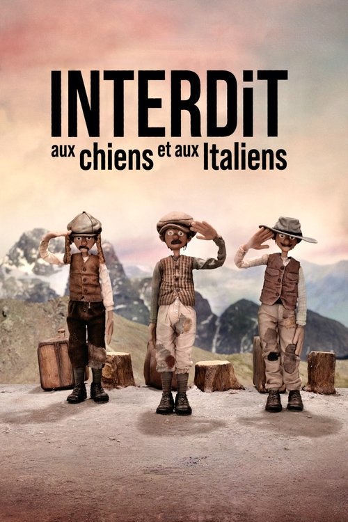 Interdit aux chiens et aux Italiens - Affiche